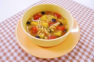 夏野菜のカレースープ
